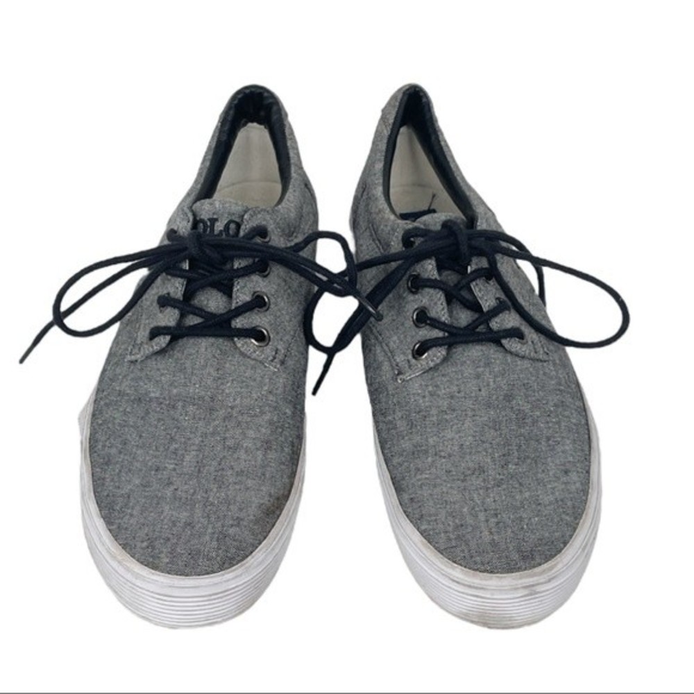 Polo Ralph Lauren Felton II Sneakers Gray Size 9D
